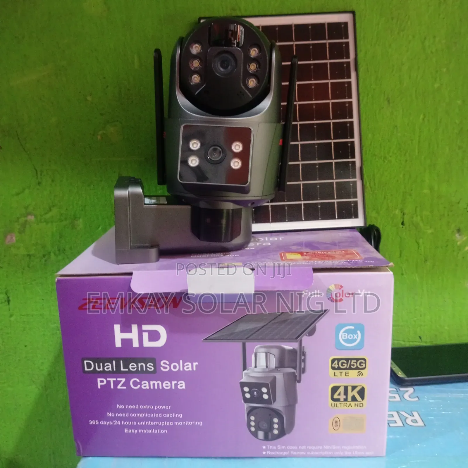 Double Lens Solar Camera