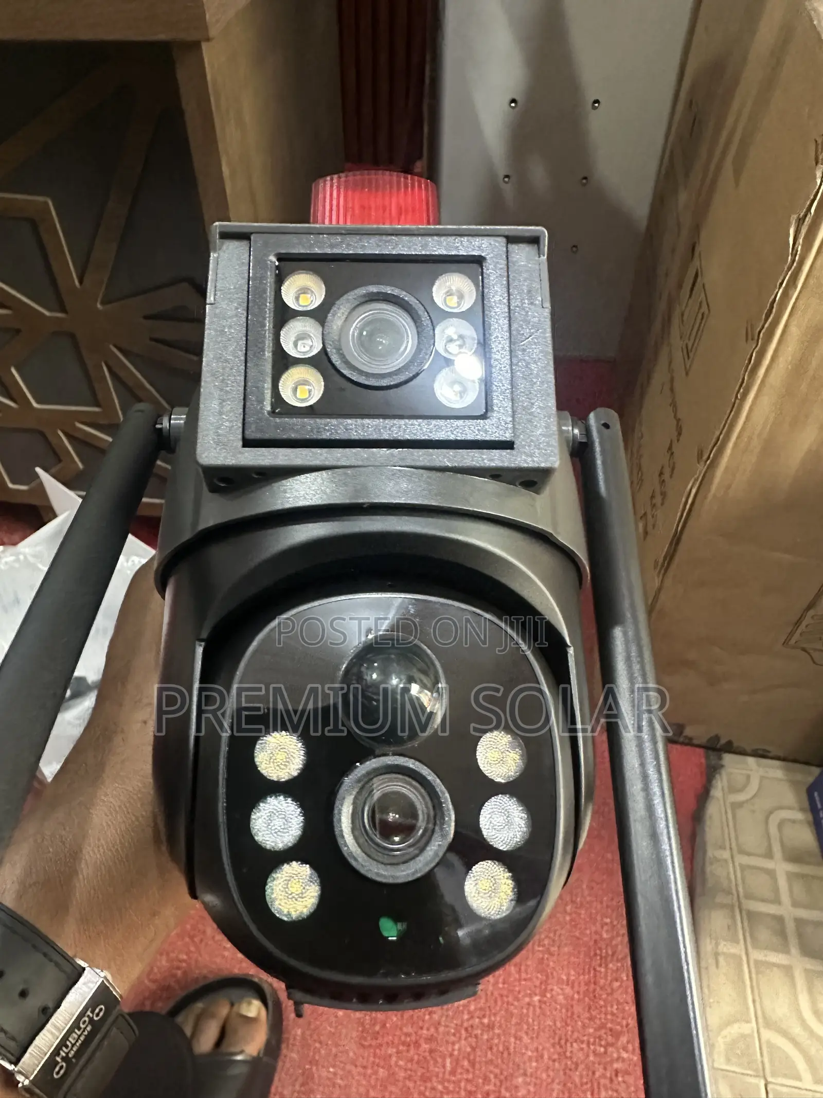 Dual Lens Solar Camera