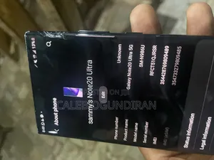 Samsung Galaxy Note 20 Ultra 5G 128 GB Black