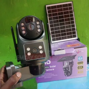 Dual Lens Solar PTZ Camera