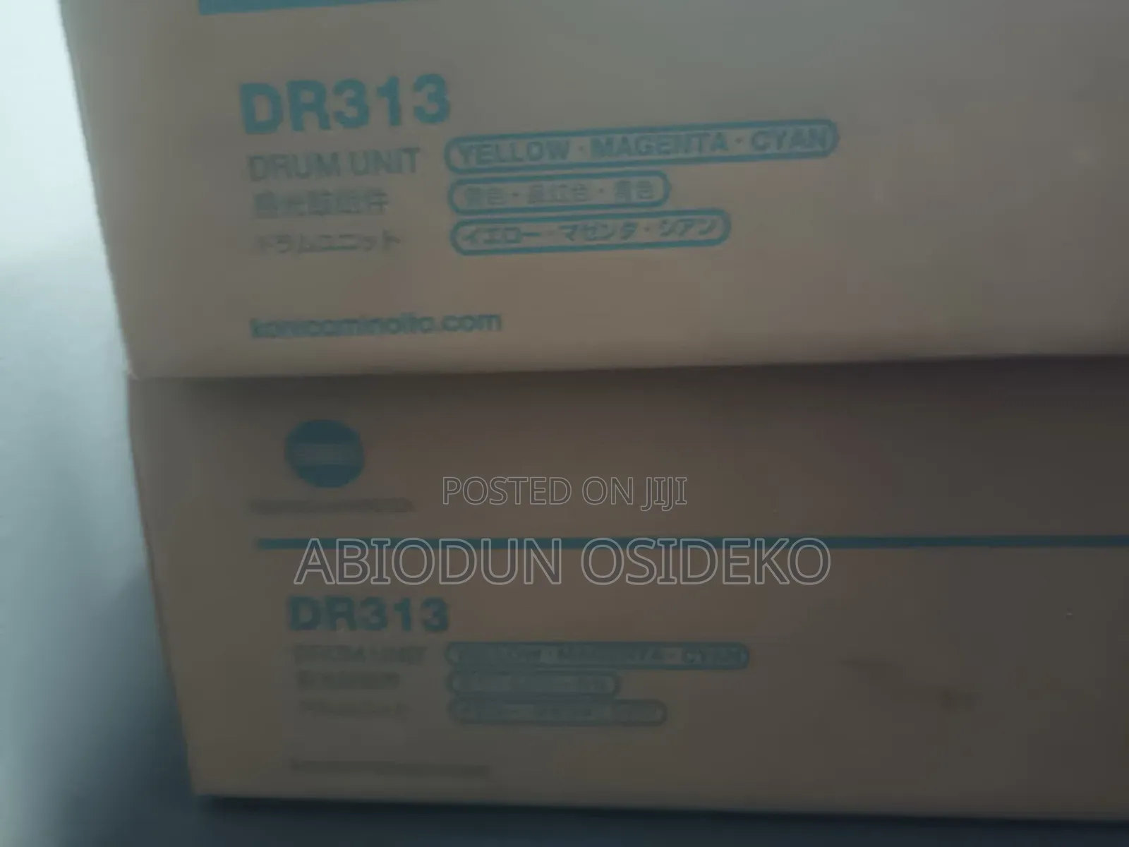DR 313 Drum Units. Konica Minolta
