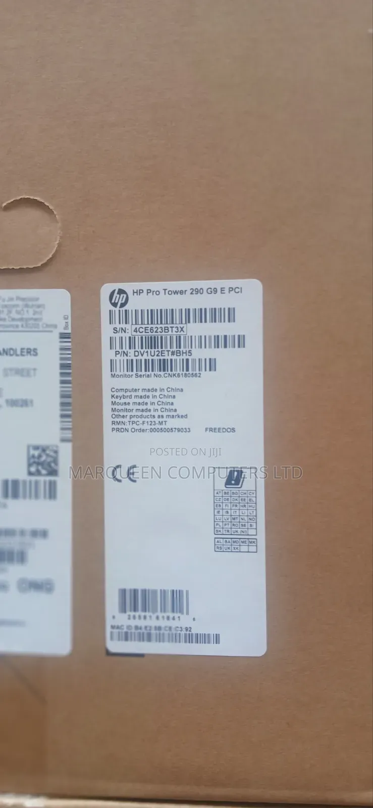 New Desktop Computer HP 290 G9 All-in-One 8GB Intel Core i3 SSD 512GB