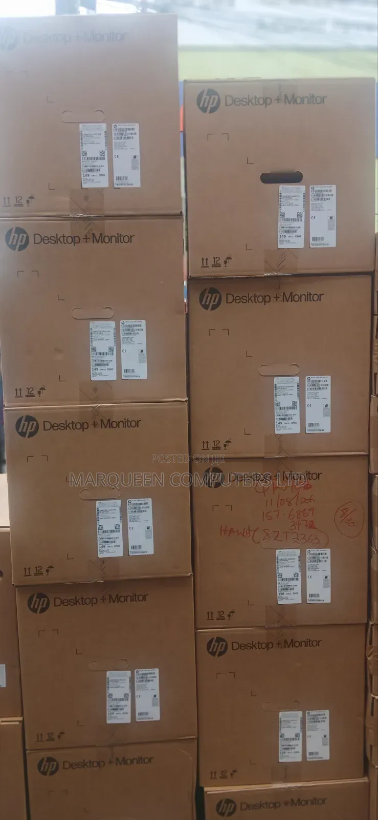 New Desktop Computer HP 290 G9 All-in-One 8GB Intel Core i3 SSD 512GB