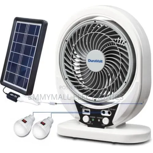 Solar Table Fan 7inches