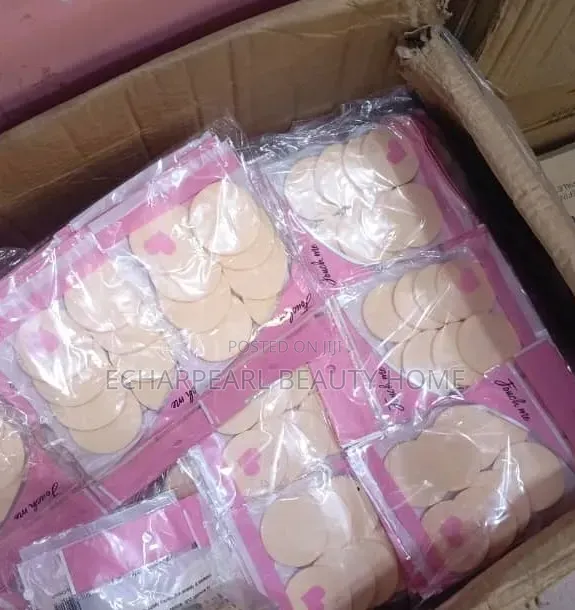 Touch Me Multi-Pack Round Facial Cleansing Sponges (Cellulose Sponges)
