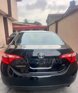 Toyota Corolla 2017 Black