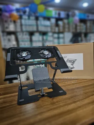 2-in-1 Laptop Stand and Phone Holder