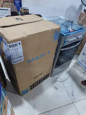 Maxi 50x50 3+1 Gas Cooker With Oven for Household Use