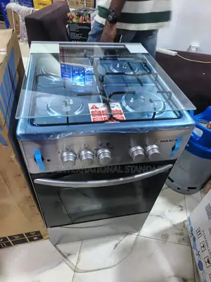 Maxi 50x50 Standing Kitchen Cooker With Oven and 3+1 Cooktop