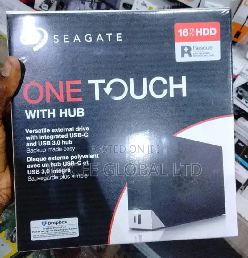 Seagate One Touch Desktop External Hard Drive