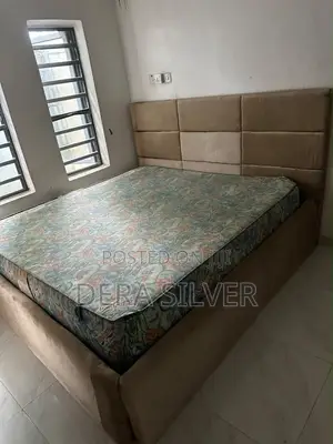 6 by 7 Foam and Bed Frame in Good Condition
