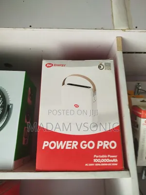New Itel Power Go Pro 100,000mAh Power Station (200W AC Output)