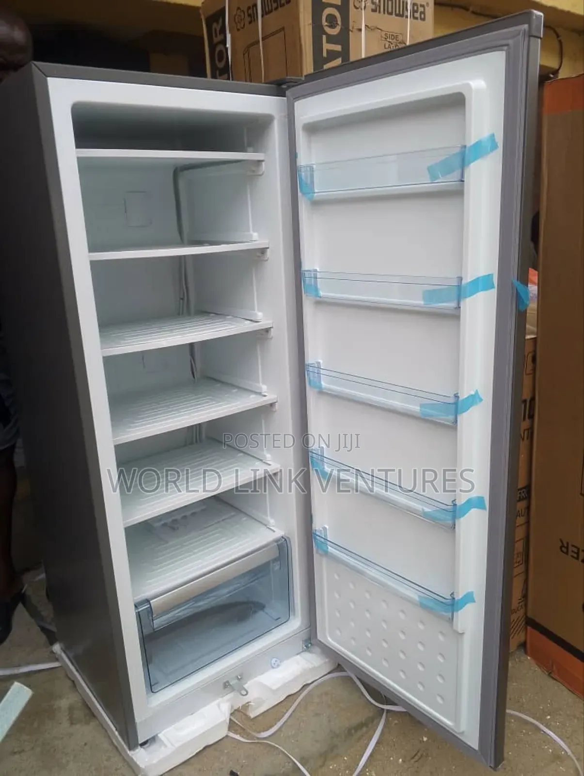 Zen LTD Upright Freezer 6 Step