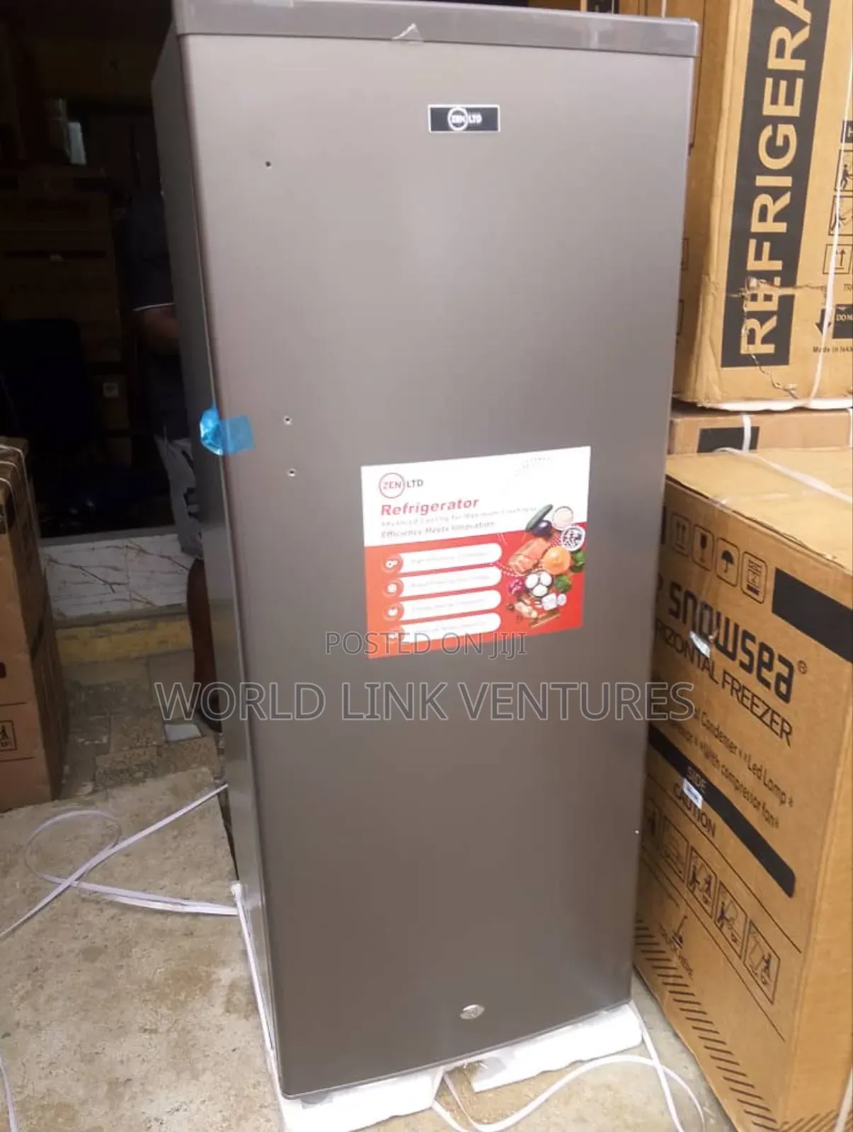 Zen LTD Upright Freezer 6 Step
