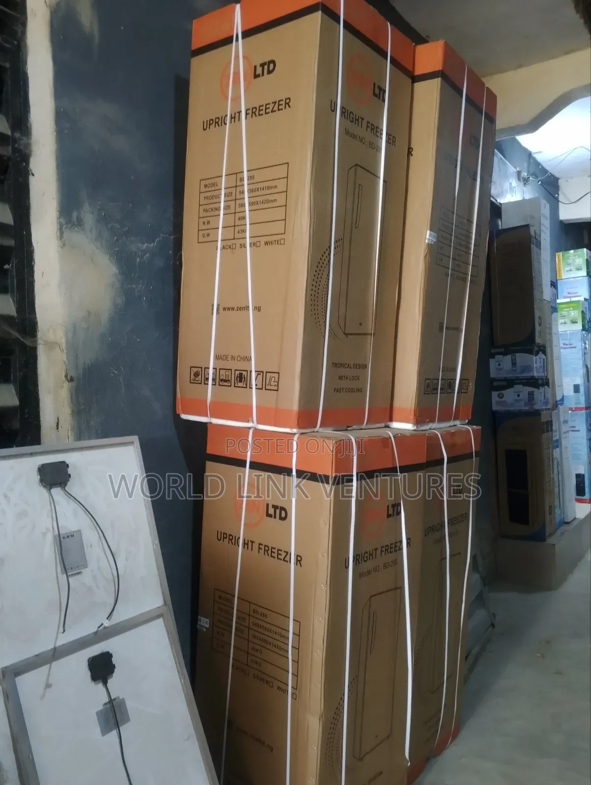 Zen LTD Upright Freezer 6 Step
