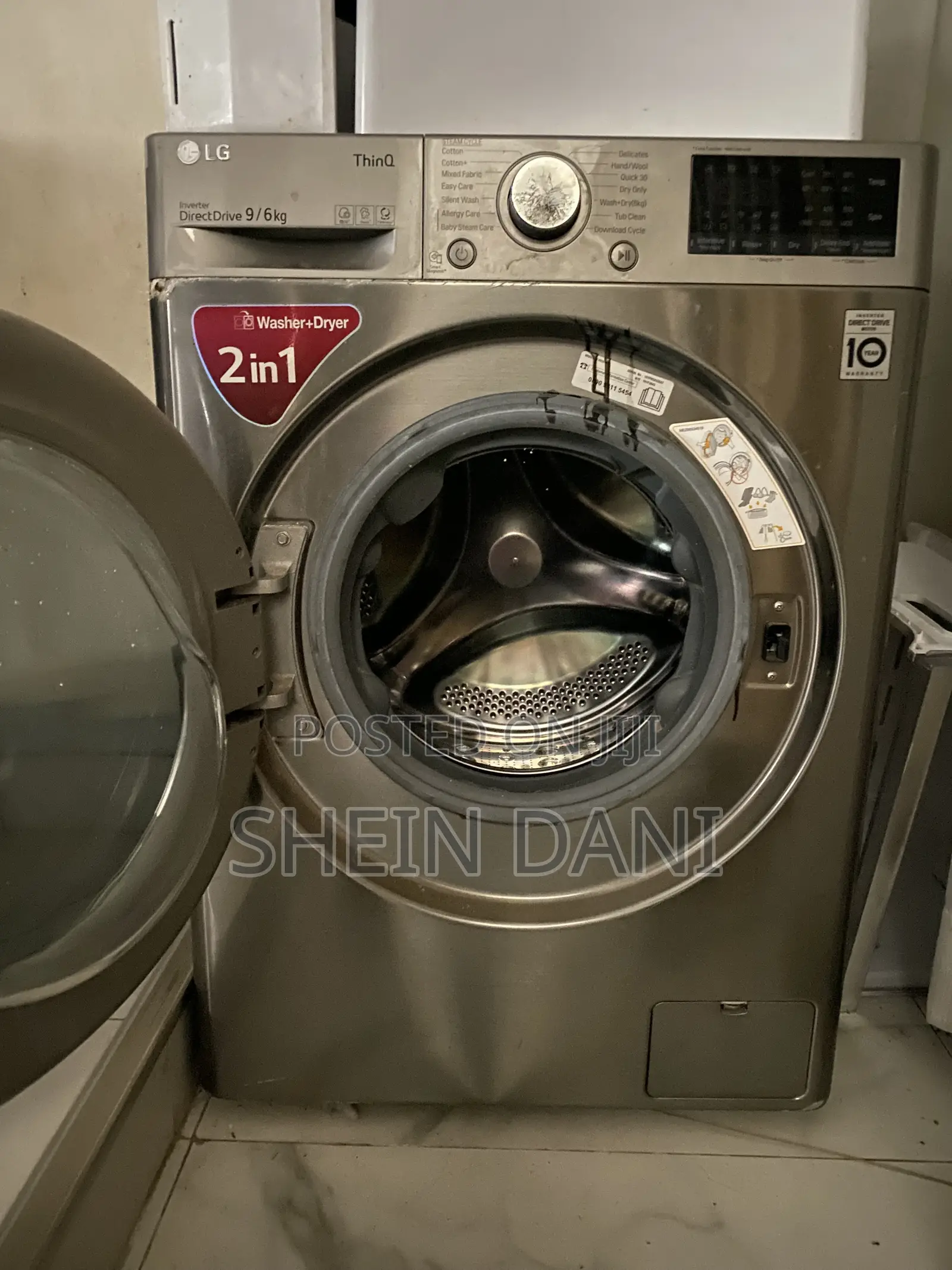 LG Washing Machine 9kg