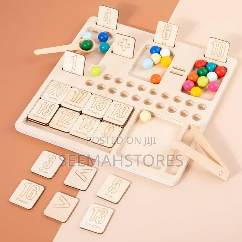 Number Cognitive Operation Bead Machine Game