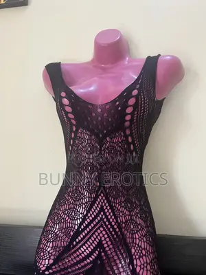 Fish-Net Shape-Wear Lingerie Dress