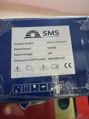5kva 24v SMS HYBRID Inverter
