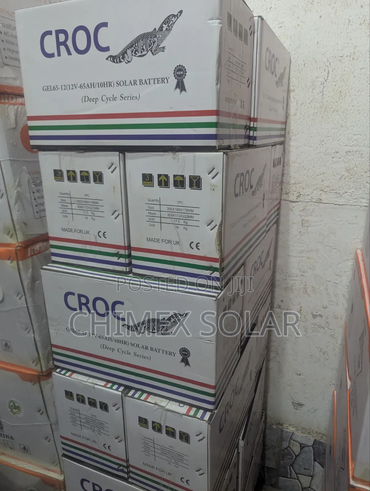 65Ah CROC Batteries
