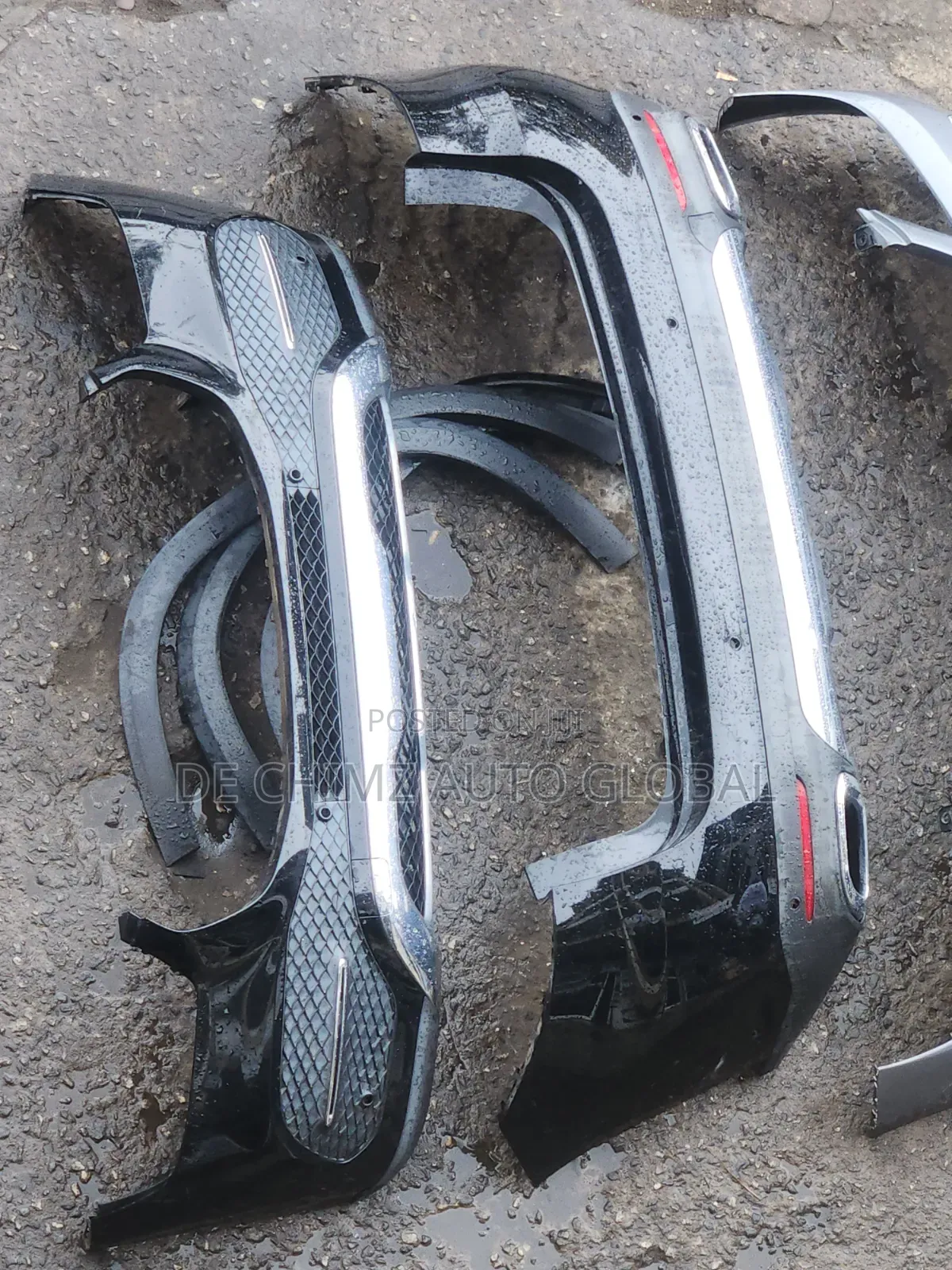 Front and Back Bumper W167