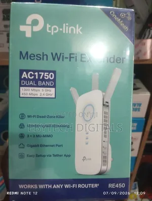 Tplink Mesh WiFi Extender AC1750 Dual Band