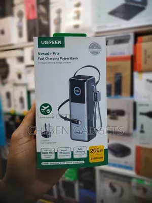 UGREEN 25000MAH 200W Nexode Pro Power Bank With 35cm Braided Cable