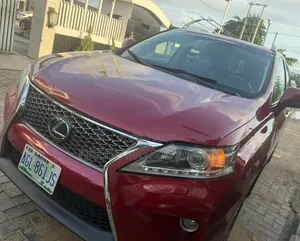 Lexus RX 2011 Red