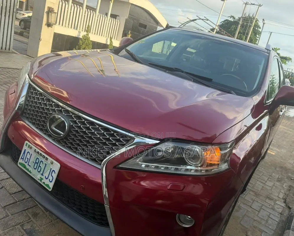 Lexus RX 2011 Red