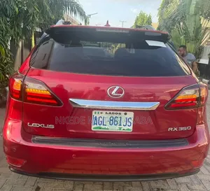 Lexus RX 2011 Red