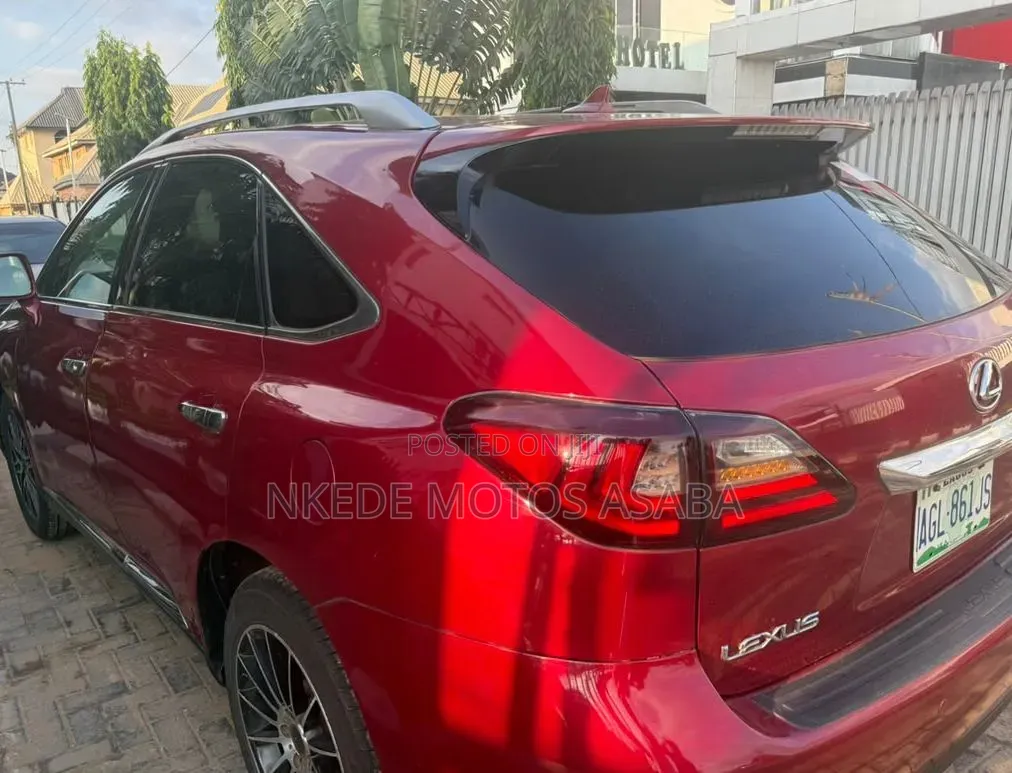 Lexus RX 2011 Red
