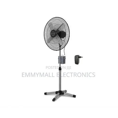 20inches Solar Rechargeable Fan With Battery