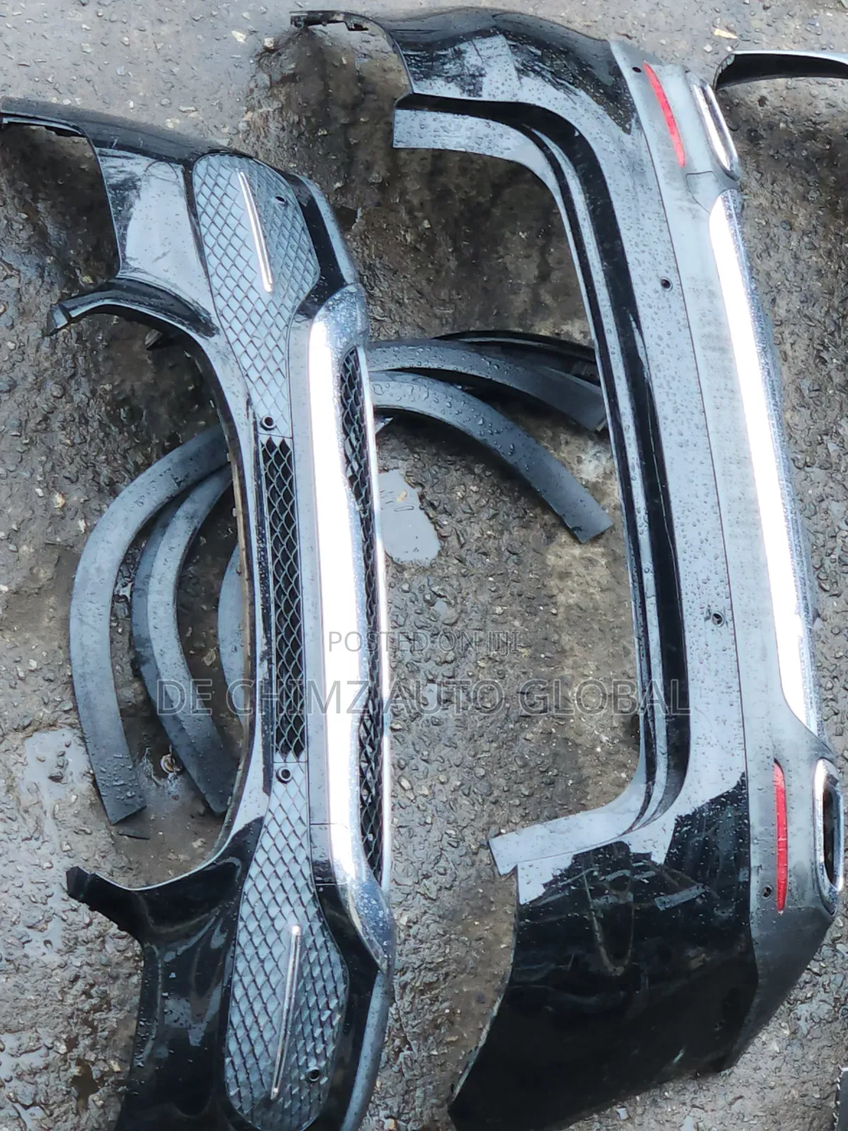 Front and Back Bumper W167