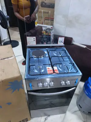 Maxi 50x50 3+1 Inox Gas Range for Modern Home Kitchens