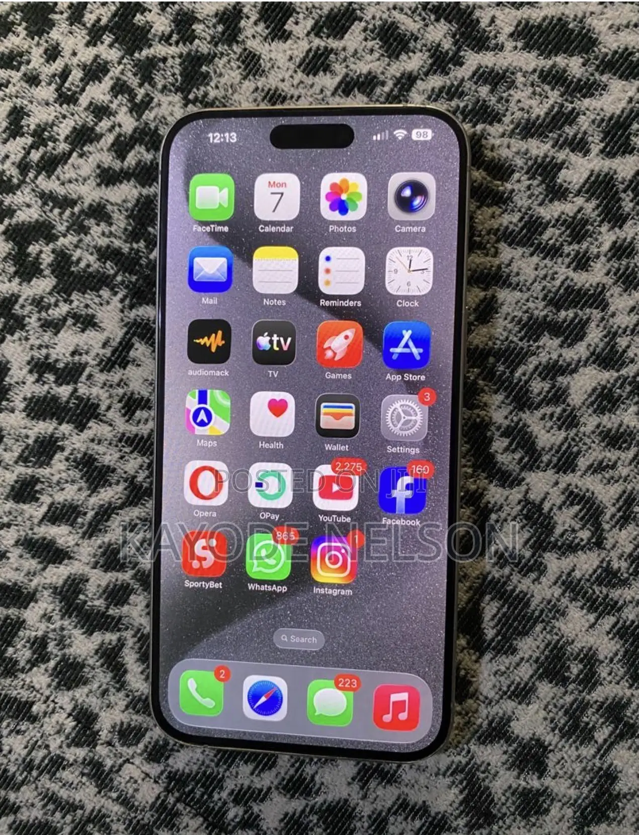Apple iPhone 15 Pro Max 256 GB Gray