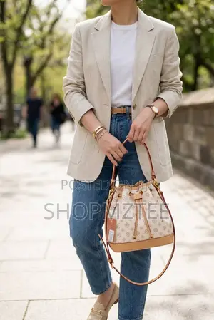 Vintage Classic Bucket Shoulder Bag