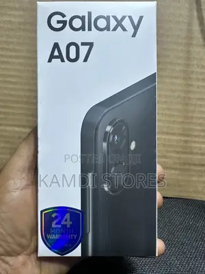 New Samsung Galaxy A07 4G 64 GB Black