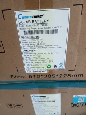 CWorth Energy 2.5kwh Lithium Battery