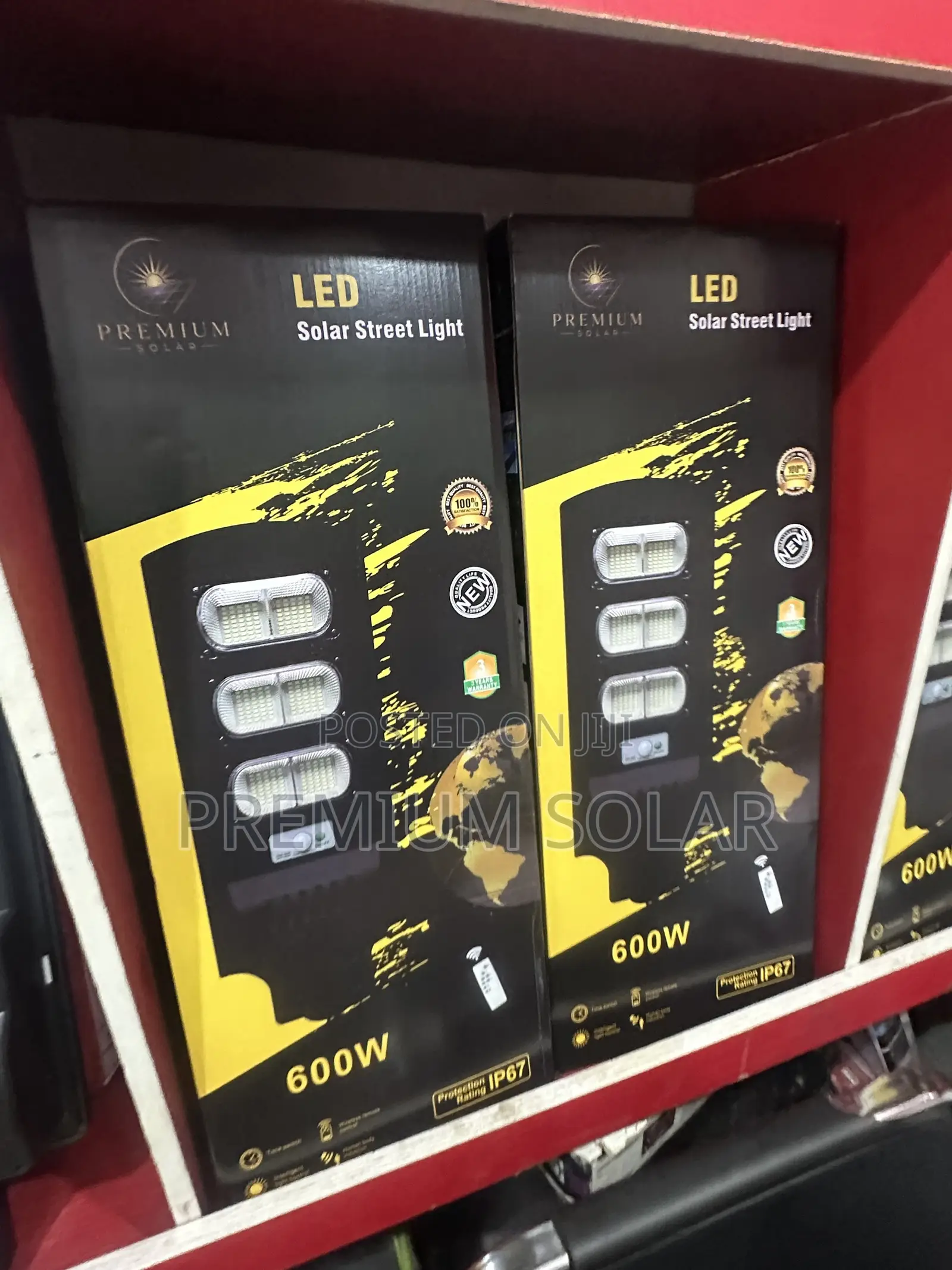 Six Eye Solar Street Light