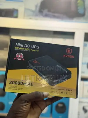 KVRON PoE-831P 30,000mAh Mini DC UPS