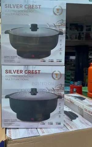 Silver Crest Multifunctional Electric Pot -Compact, Fast Versatile