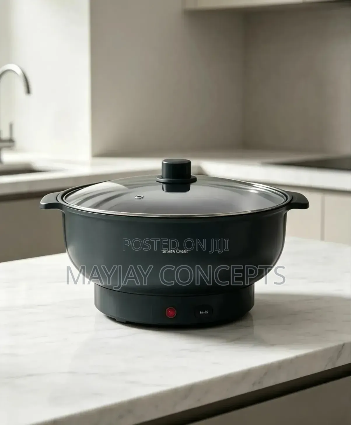 Silver Crest Multifunctional Electric Pot -Compact, Fast Versatile