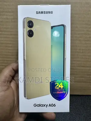 New Samsung Galaxy A06 64 GB Gold