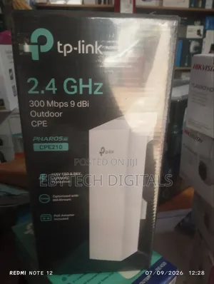 Tplink 2.4GHZ 300mbps 9dbi Outdoor CPE 210