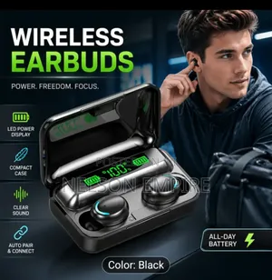 F9 TWS Hi-Fi Stereo Wireless Earbuds