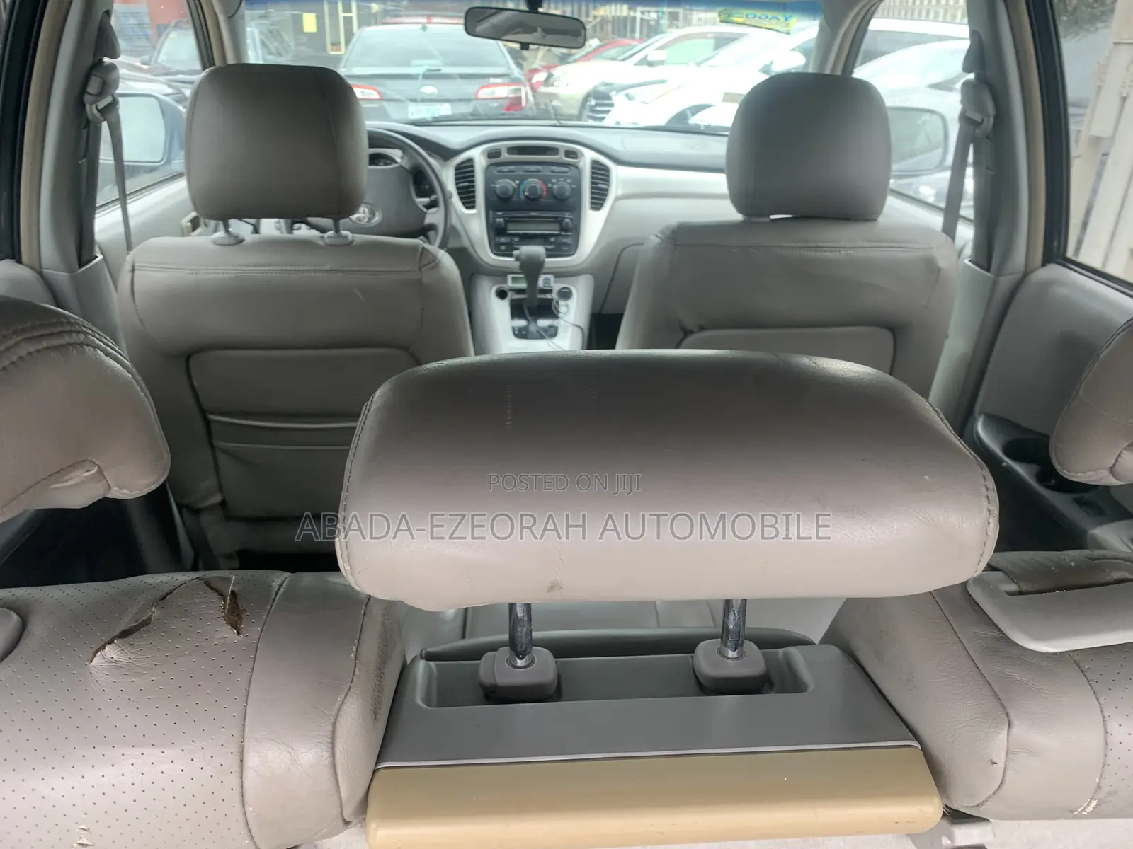 Toyota Highlander 4x4 2007 Gray