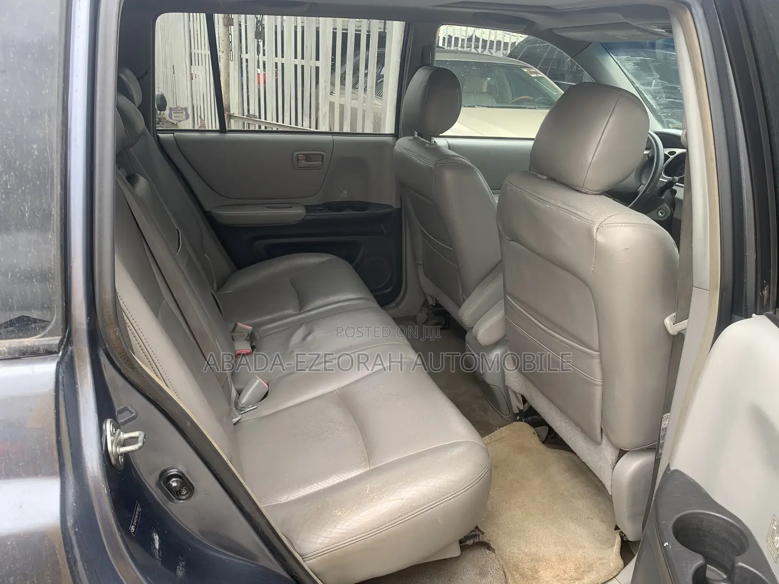 Toyota Highlander 4x4 2007 Gray
