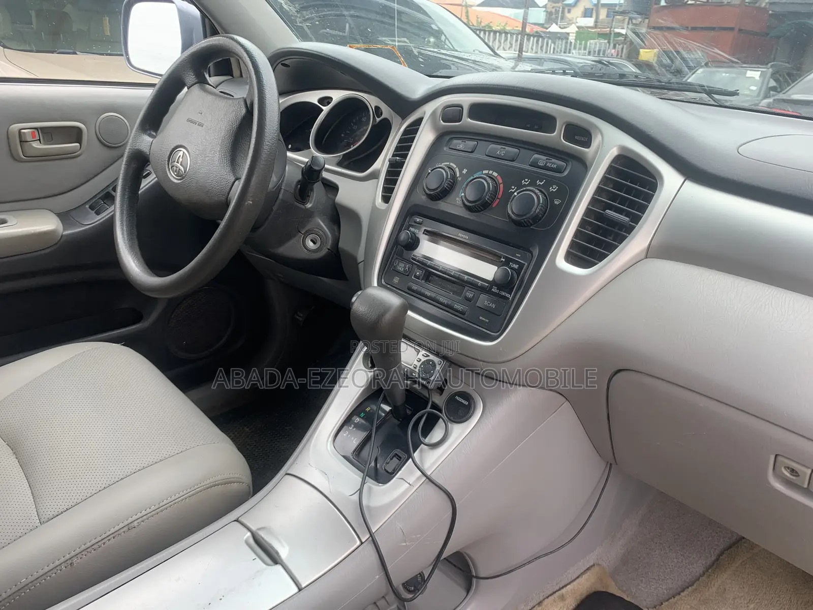Toyota Highlander 4x4 2007 Gray