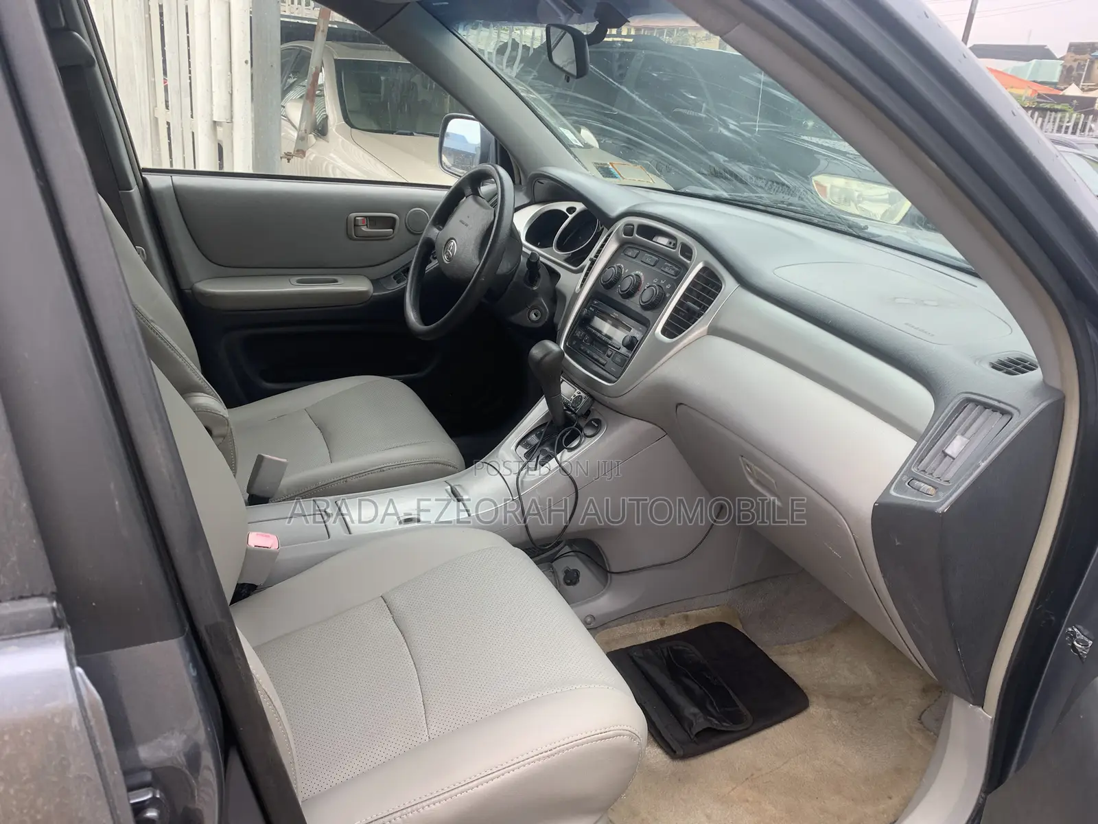 Toyota Highlander 4x4 2007 Gray