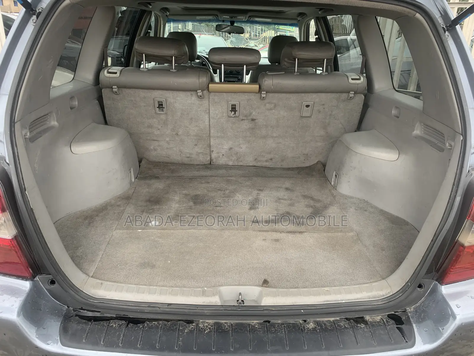 Toyota Highlander 4x4 2007 Gray
